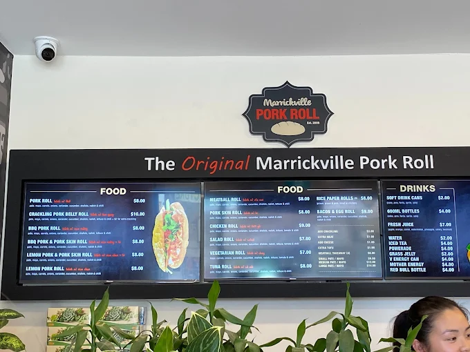 Marrickville Pork Roll menu 6