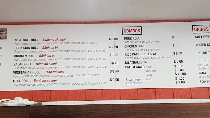 Marrickville Pork Roll menu 5